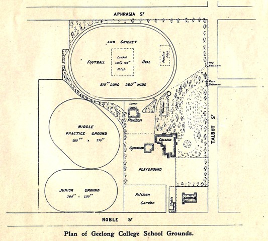 Ground Plan, 1904. (Annual Report, 1904).